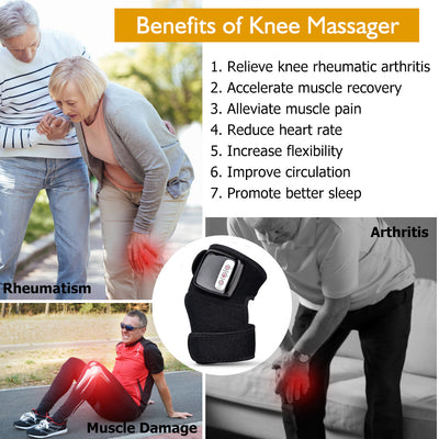 Infrared Knee Heating Pad with Massager- for Pain Relief