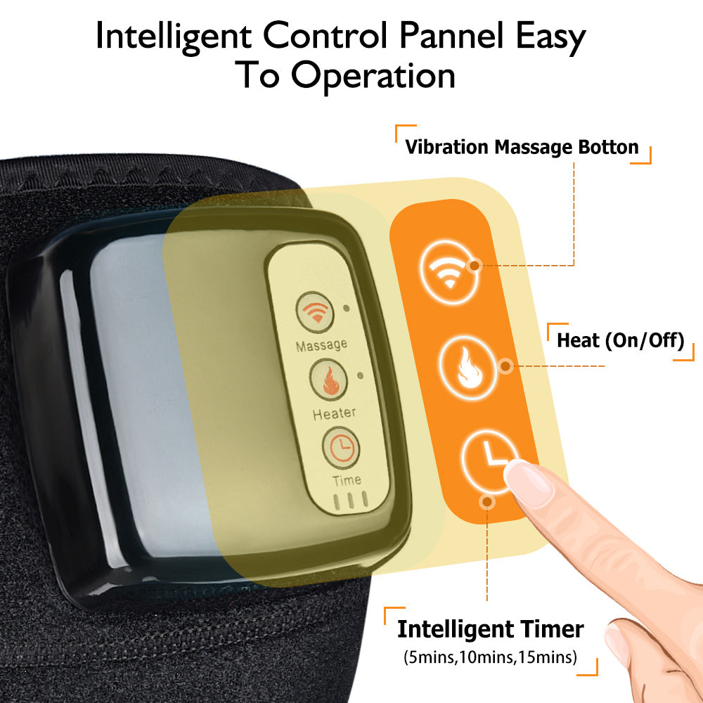 Infrared Knee Heating Pad with Massager- for Pain Relief