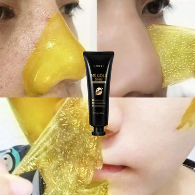Gold Foil Snail Tear-Off Hydration Mask