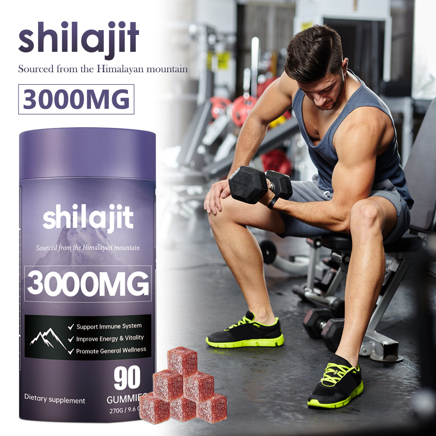 Shilajhit Health Supplement Soft Candy